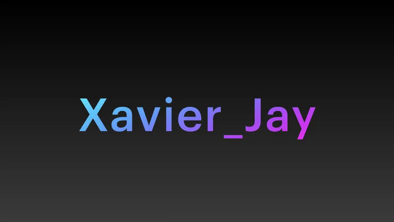 OnlyFans account  xavier_jay header 2