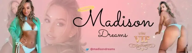 OnlyFans cuenta madisondreamsvip header 2