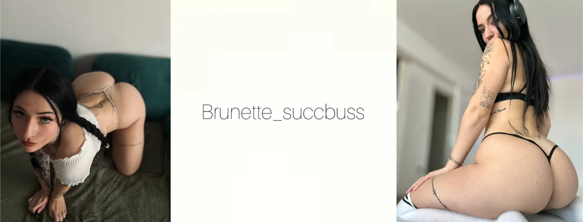 OnlyFans cuenta brunette.succubuss header 2