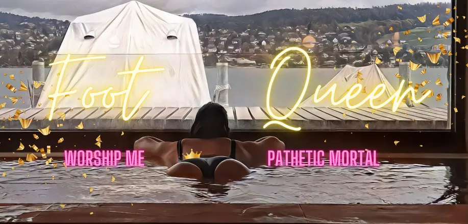 OnlyFans cuenta kissthequeensfeet header 2