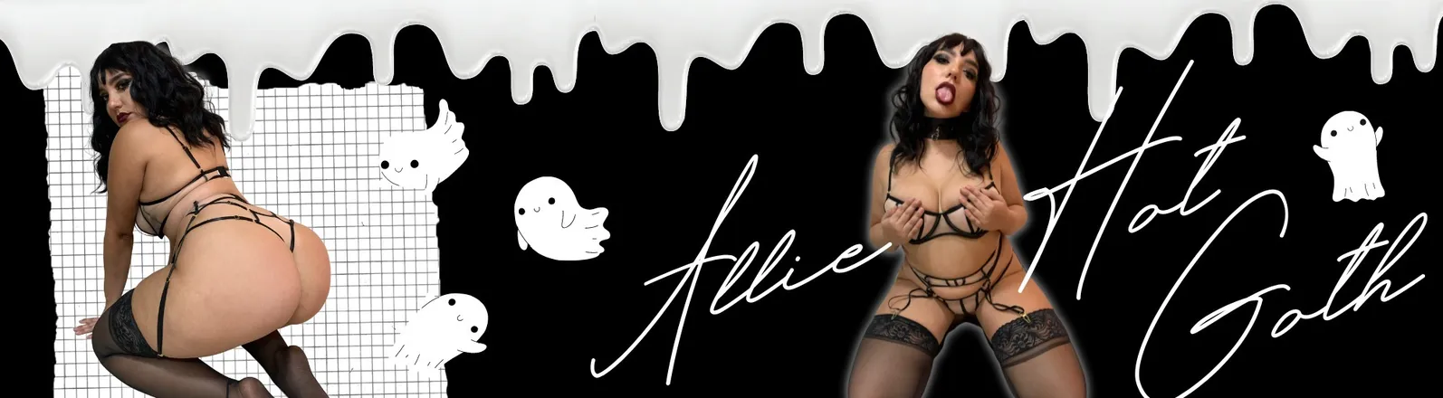 OnlyFans cuenta alliehotgoth header 2
