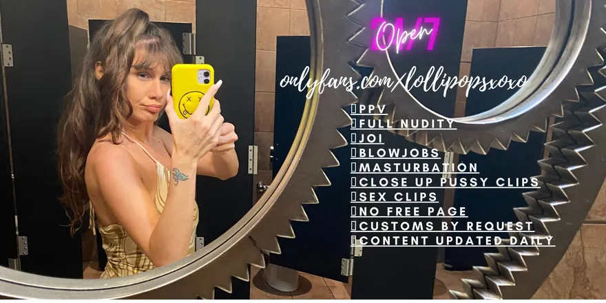 OnlyFans cuenta lollipopsxoxo header 2