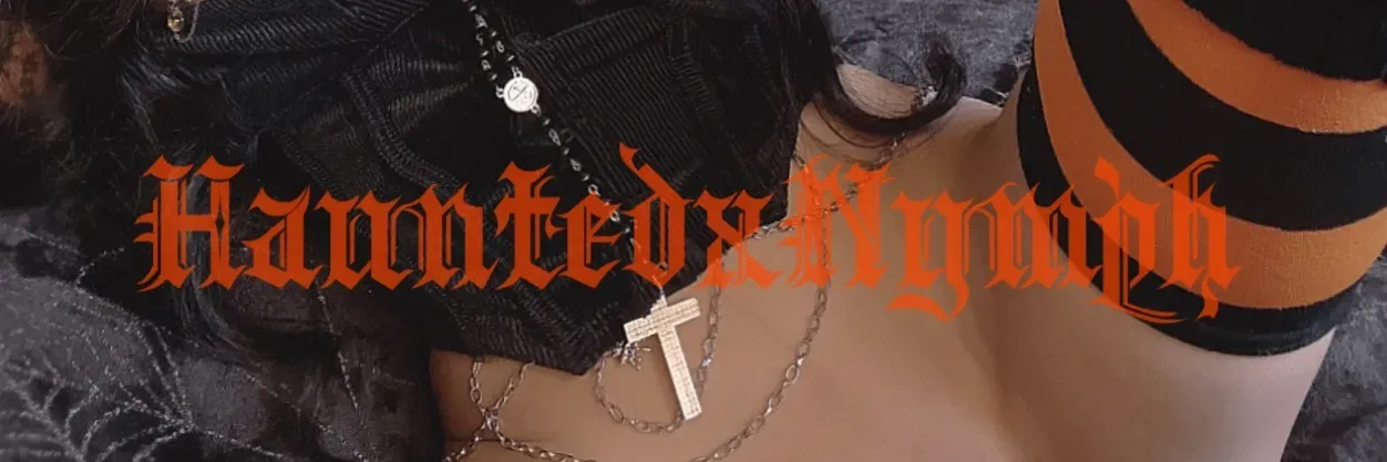 OnlyFans cuenta hauntedxnymph header 2