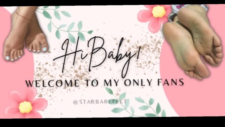 OnlyFans cuenta starbarefeet header 2