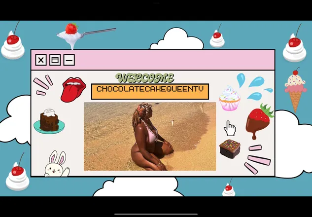 OnlyFans cuenta chocolatecakequeen header 2