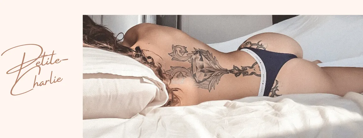 OnlyFans account  petite-charlie header 2