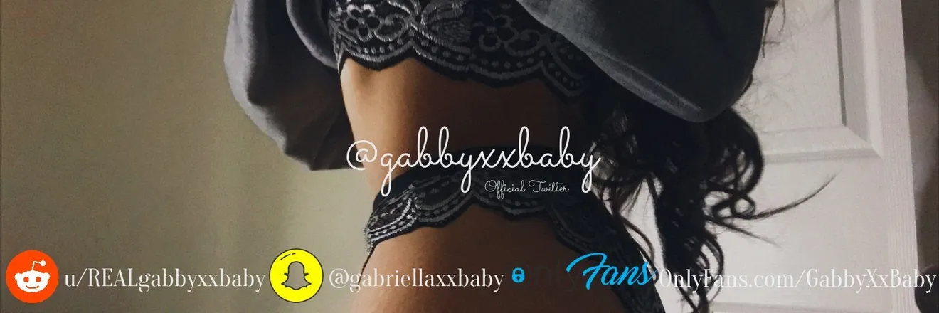 OnlyFans cuenta gabbyxxbaby header 2