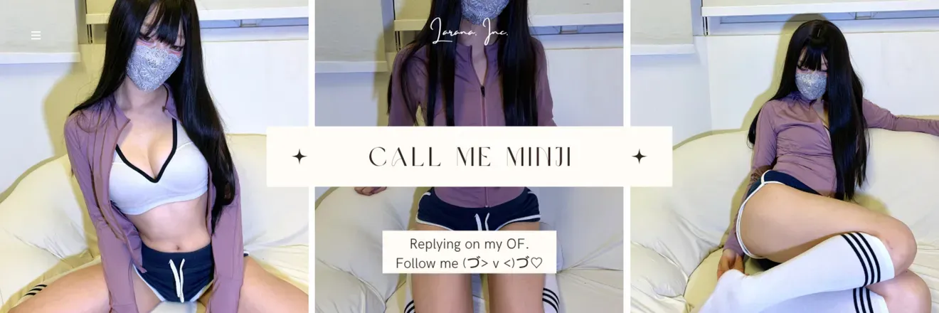 OnlyFans cuenta minji_cake header 2