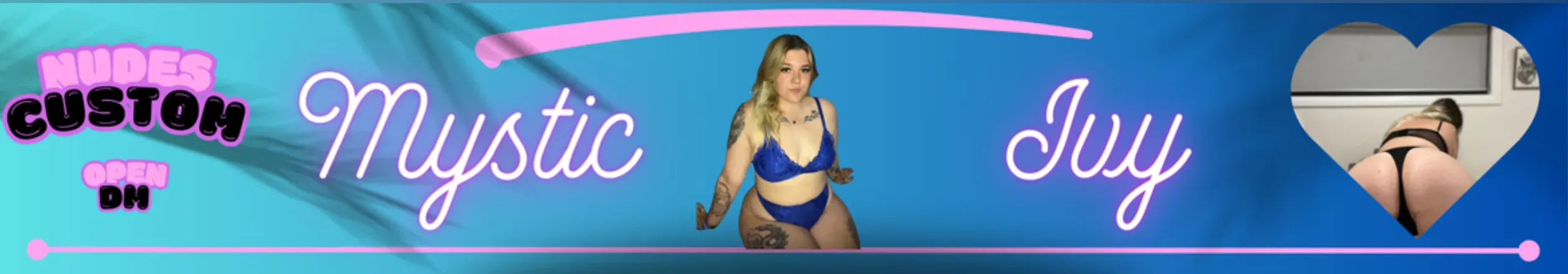OnlyFans cuenta mysticivyfree header 2