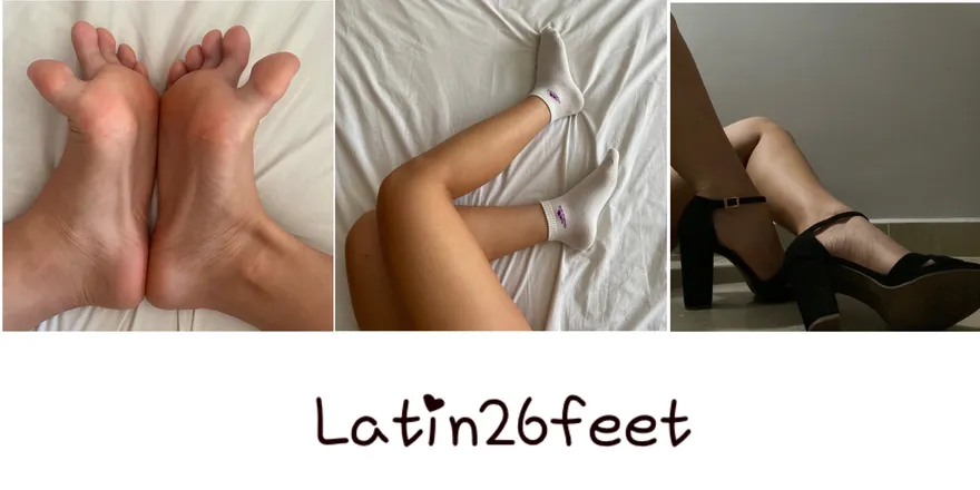 OnlyFans account  latin26feet header 2
