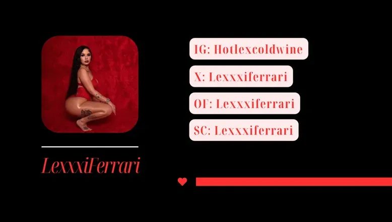 OnlyFans account  lexxxiferrarifree header 2