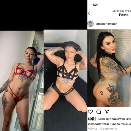 OnlyFans cuenta iamscarlettstar header 2
