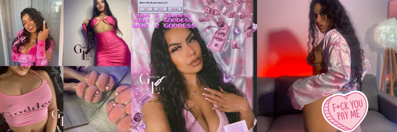 OnlyFans cuenta goddessleya header 2