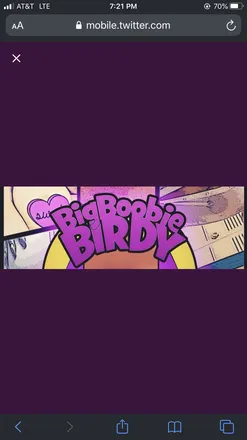 OnlyFans cuenta bigboobiebirdy header 2
