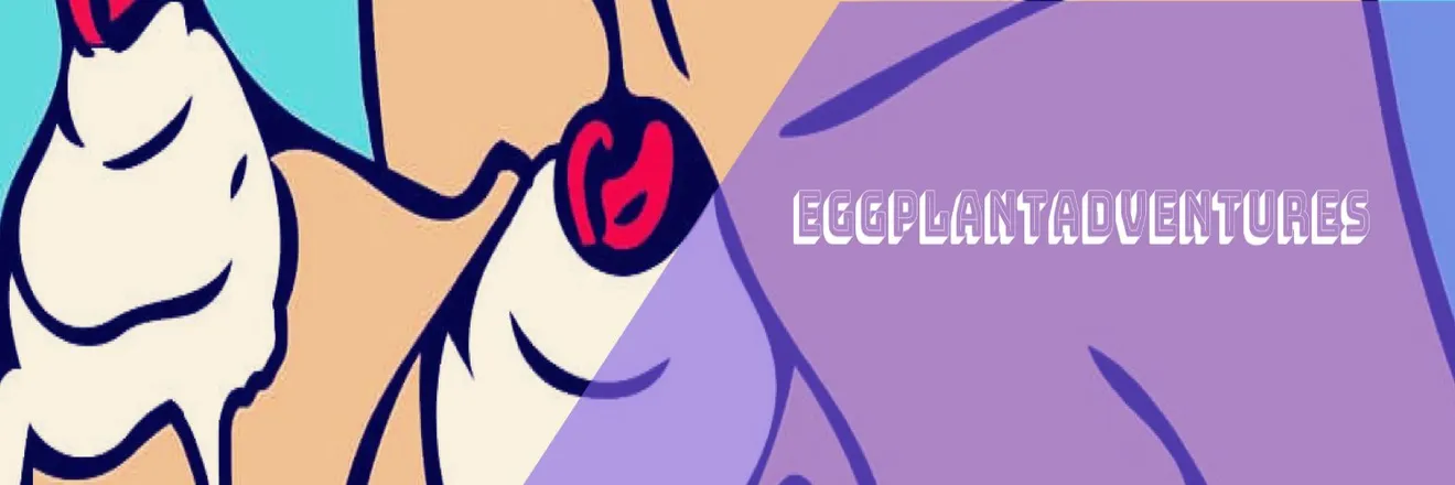 OnlyFans cuenta eggplantadventures header 2
