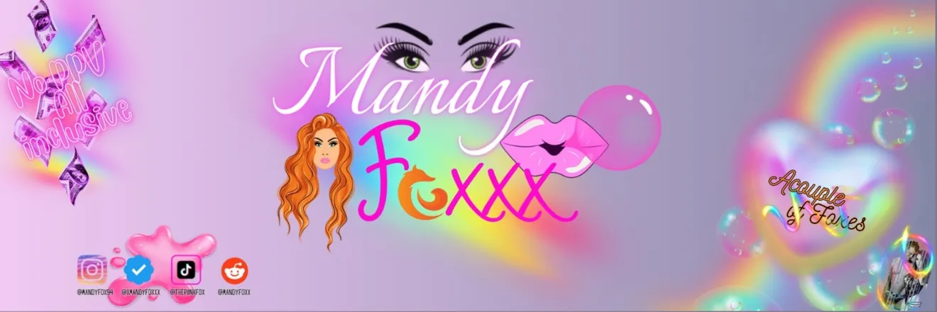 OnlyFans cuenta xmandyfoxxx header 2