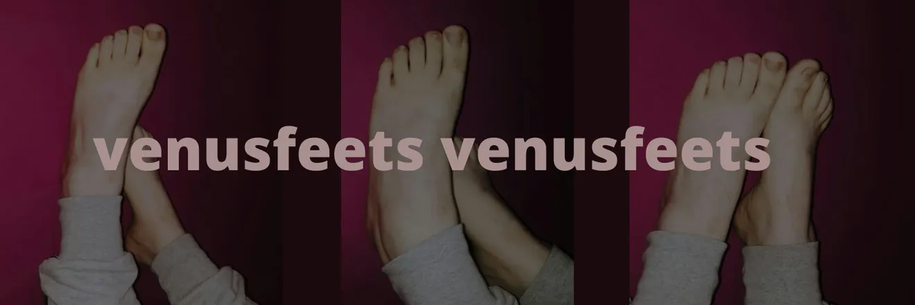 OnlyFans account  venusfeets header 2