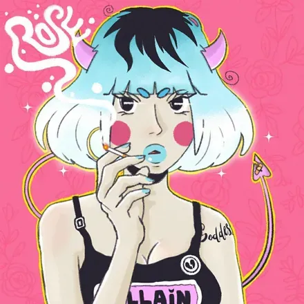OnlyFans cuenta rosevillain header 2