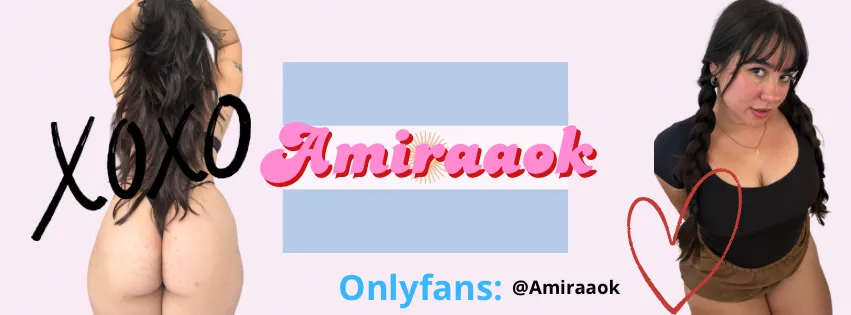 OnlyFans cuenta amiraaok header 2