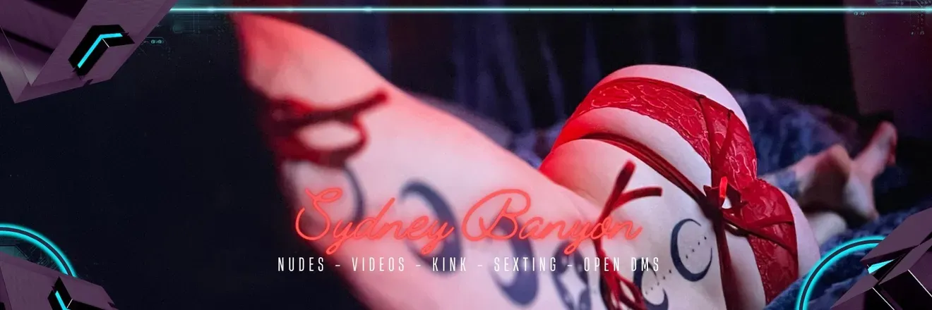 OnlyFans account  sydneybanyon header 2
