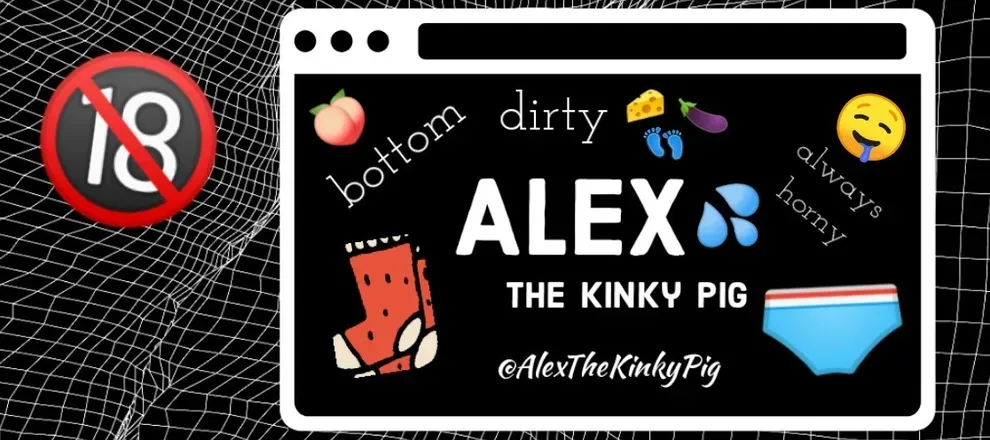 OnlyFans cuenta alexthekinkypig header 2