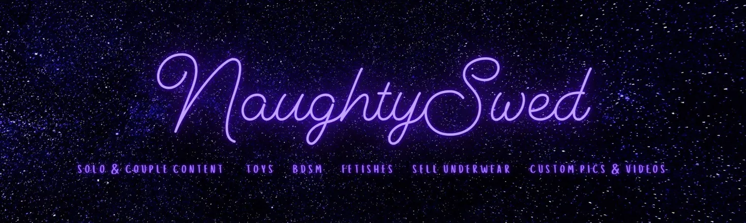 OnlyFans cuenta naughtyswed header 2