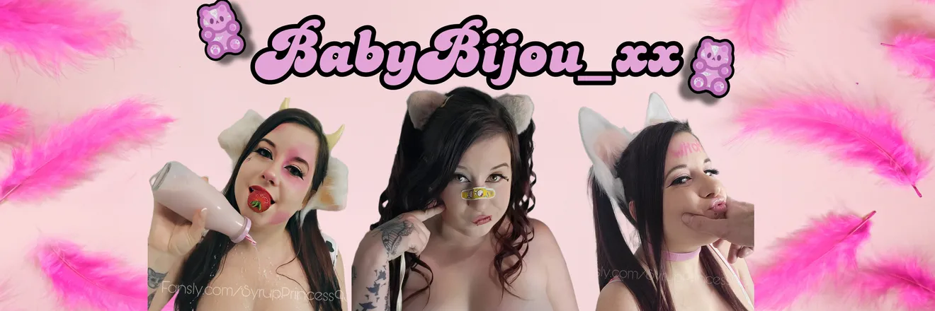 OnlyFans account  babybijou_xx header 2