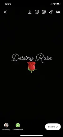 OnlyFans cuenta destinyroses avatar 1