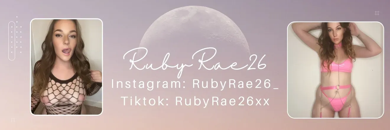OnlyFans account  rubyrae26 header 2