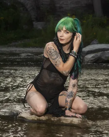 OnlyFans cuenta xgreen_goddessx avatar 1