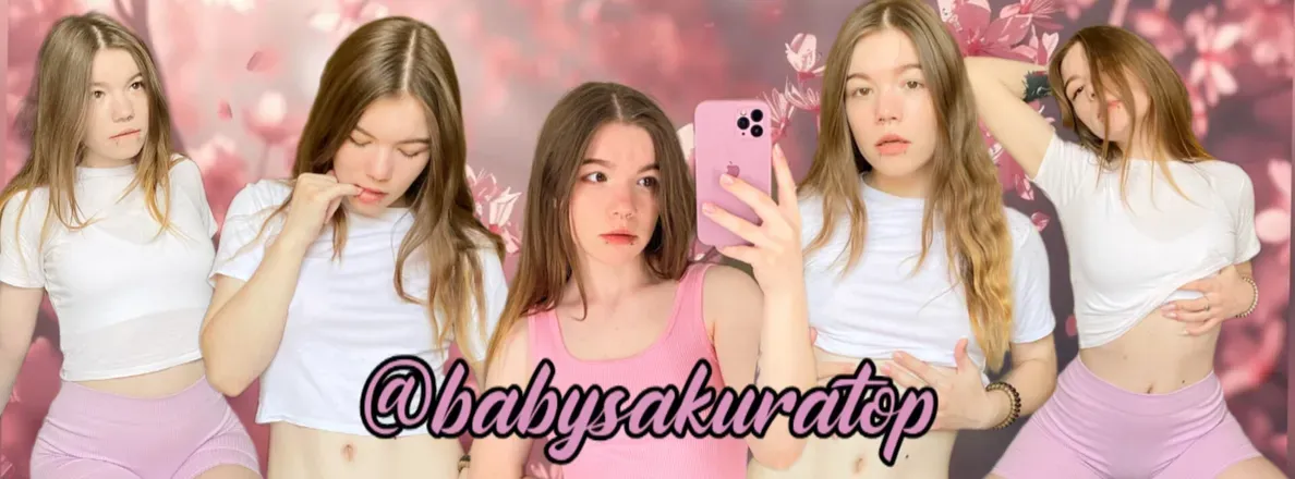 OnlyFans cuenta babysakuratop header 2