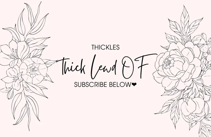 OnlyFans account  thickles header 2
