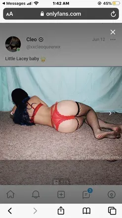 OnlyFans account  xxcleoqueenxx header 2