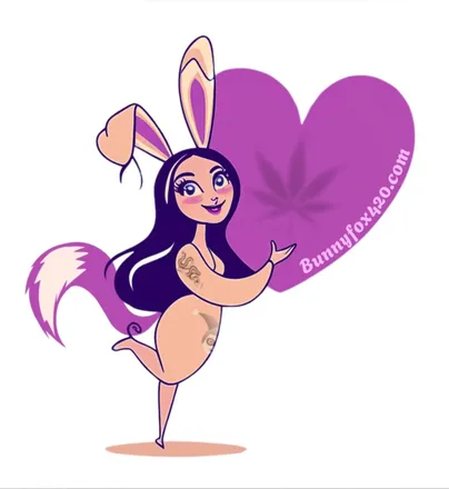 OnlyFans cuenta bunnyfox420 header 2