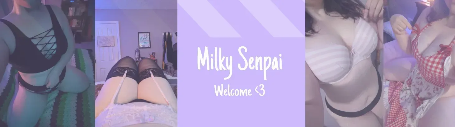 OnlyFans cuenta milkysenpaiofficial header 2