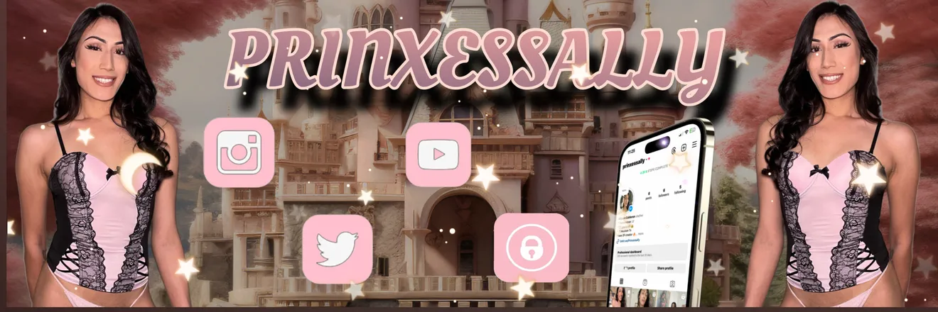 OnlyFans account  prinxessally header 2