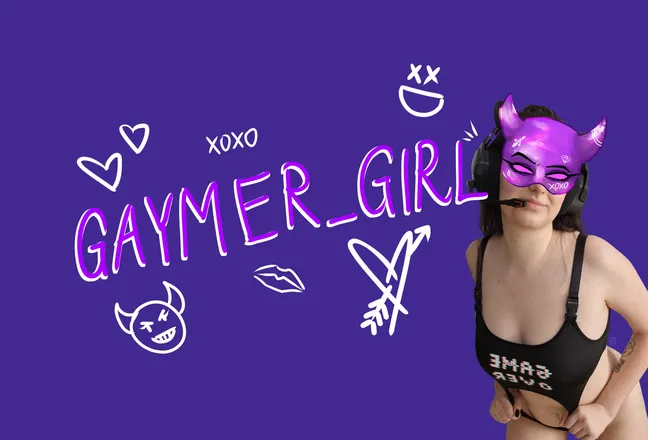 OnlyFans cuenta gaymer_girl header 2