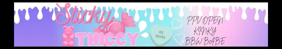 OnlyFans cuenta stiickythiccy header 2