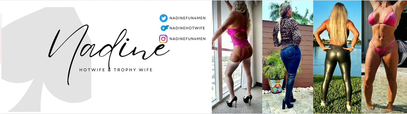OnlyFans cuenta nadinehotwife header 2