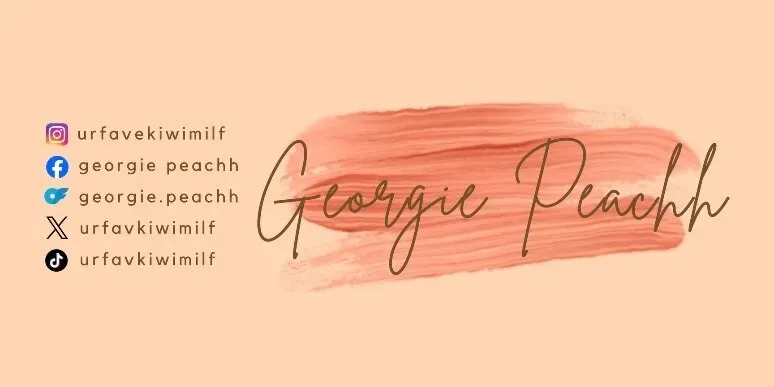 OnlyFans account  georgie.peachh header 2