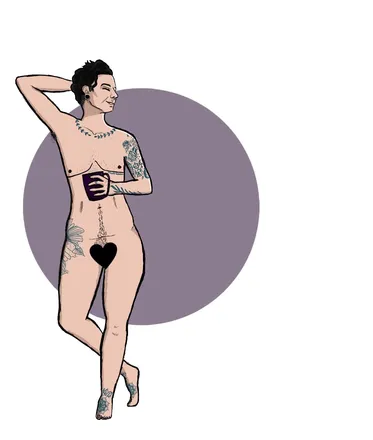 OnlyFans account  thecaffeinatedghost header 2