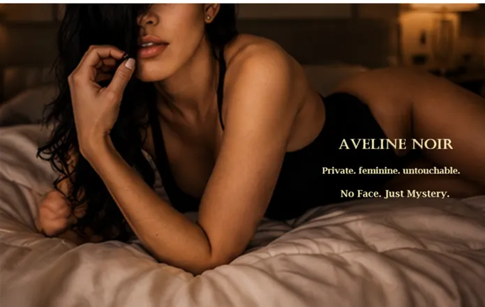 OnlyFans account  aveline.noir header 2