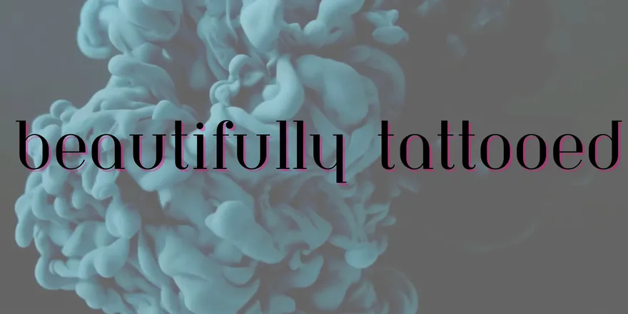 OnlyFans account  beautifully_tattooed header 2