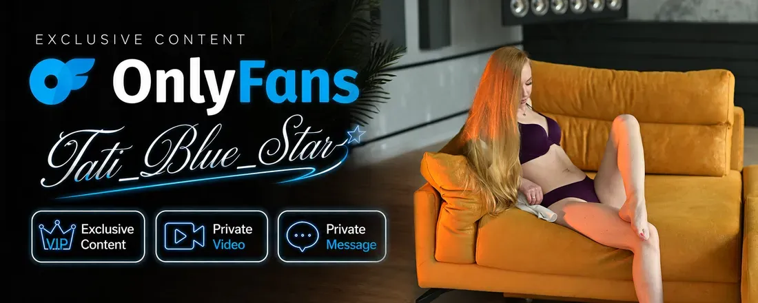 OnlyFans account  tati_blue_star header 2