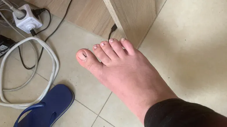 OnlyFans cuenta myfoots123 header 2