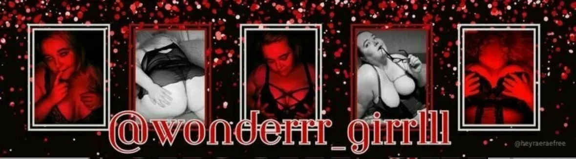 OnlyFans cuenta wonderrrgirrlllvip header 2