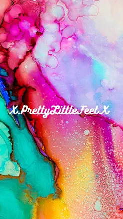 OnlyFans account  x.prettylittlefeet.x header 2