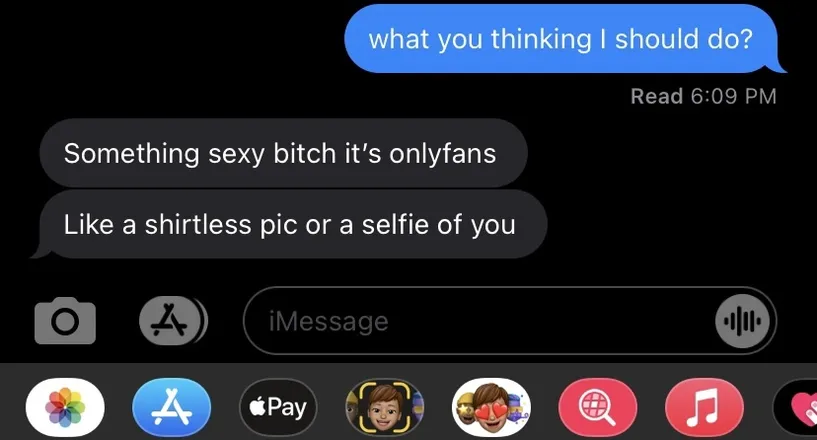 OnlyFans account  underdowzed header 2