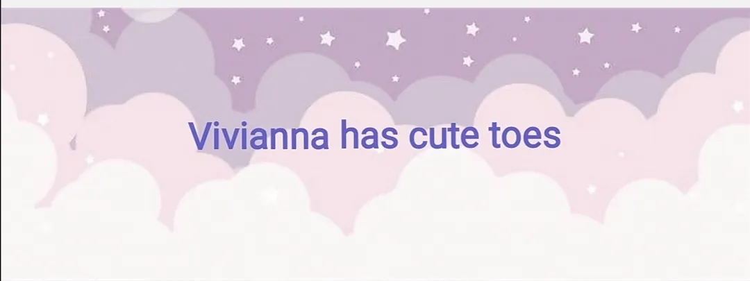 OnlyFans cuenta viviannahascutetoes header 2