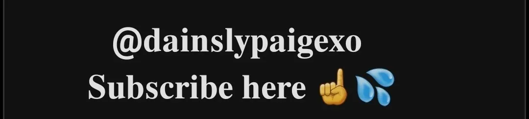OnlyFans cuenta dainslypaigexo header 2